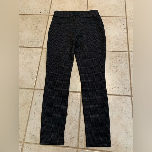 Dalia Black & Gray Plaid Dress Pants Size 8 - Picture 3 of 5